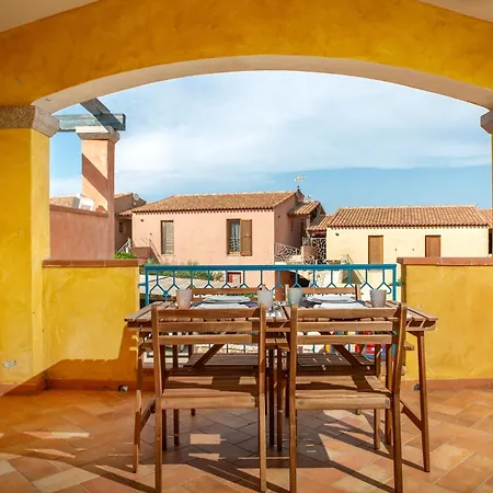 Leone Flat Vi 15' Palau, 30' Porto Cervo & Private Terrace פורטו פוצו