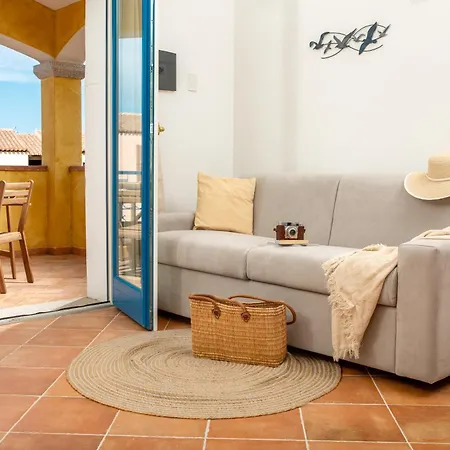 公寓 Leone Flat Vi 15' Palau, 30' Porto Cervo & Private Terrace *