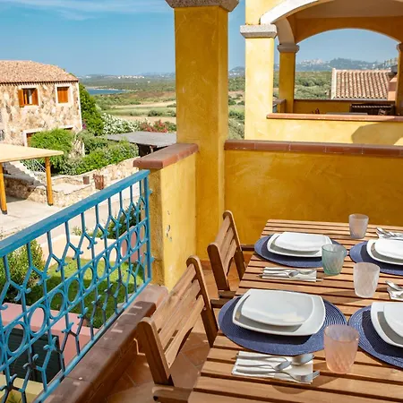 公寓 Leone Flat Vi 15' Palau, 30' Porto Cervo & Private Terrace 波尔图波佐