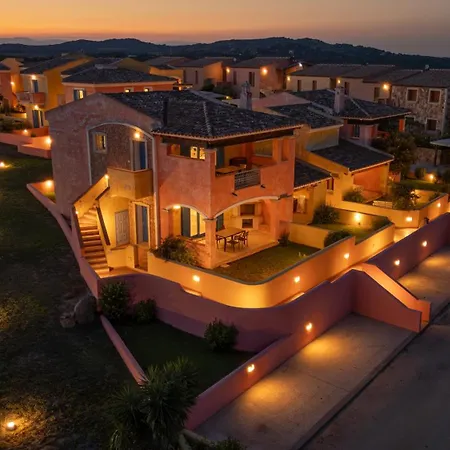 דירה Leone Flat Vi 15' Palau, 30' Porto Cervo & Private Terrace פורטו פוצו